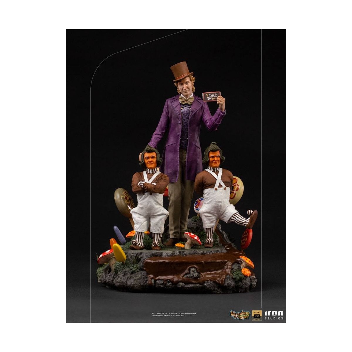 Iron Studios - Willy Wonka Charlie und die Schokoladenfabrik (1971) Deluxe Art Scale Statuette 1/10