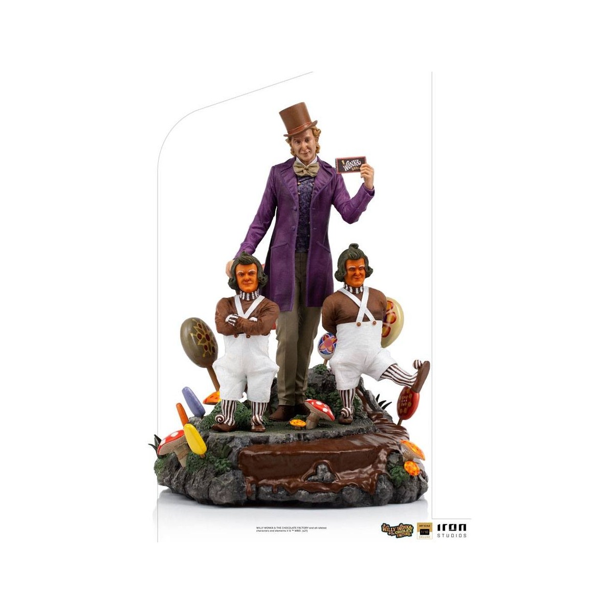 Iron Studios - Willy Wonka Charlie und die Schokoladenfabrik (1971) Deluxe Art Scale Statuette 1/10