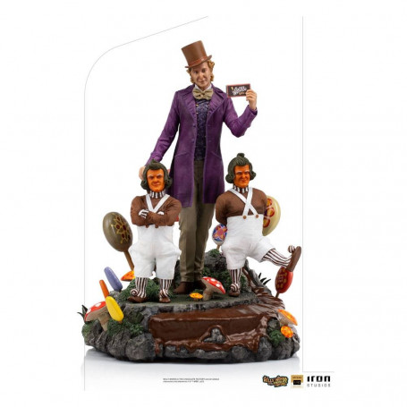 Iron Studios - Willy Wonka Charlie und die Schokoladenfabrik (1971) Deluxe Art Scale Statuette 1/10