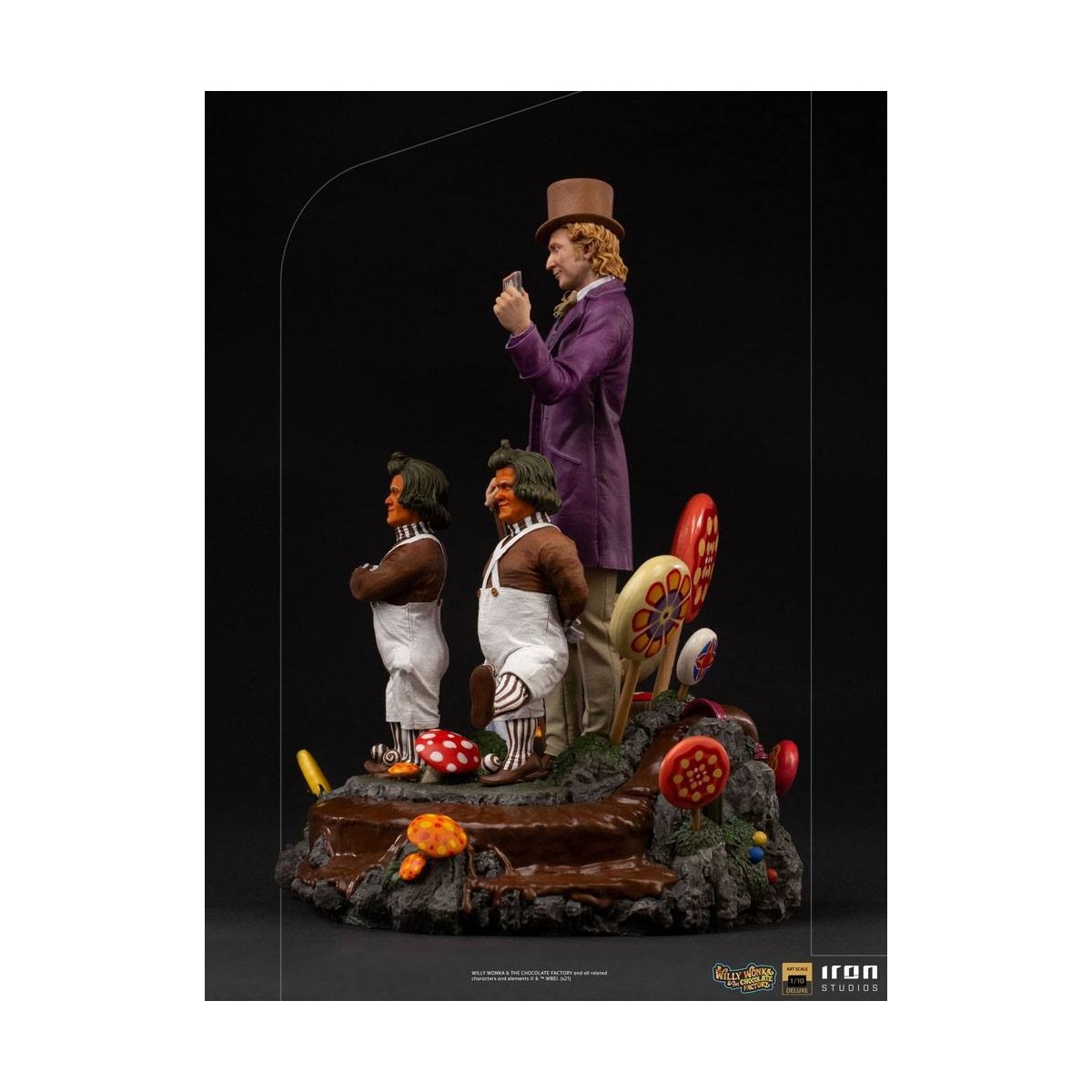 Iron Studios - Willy Wonka Charlie und die Schokoladenfabrik (1971) Deluxe Art Scale Statuette 1/10