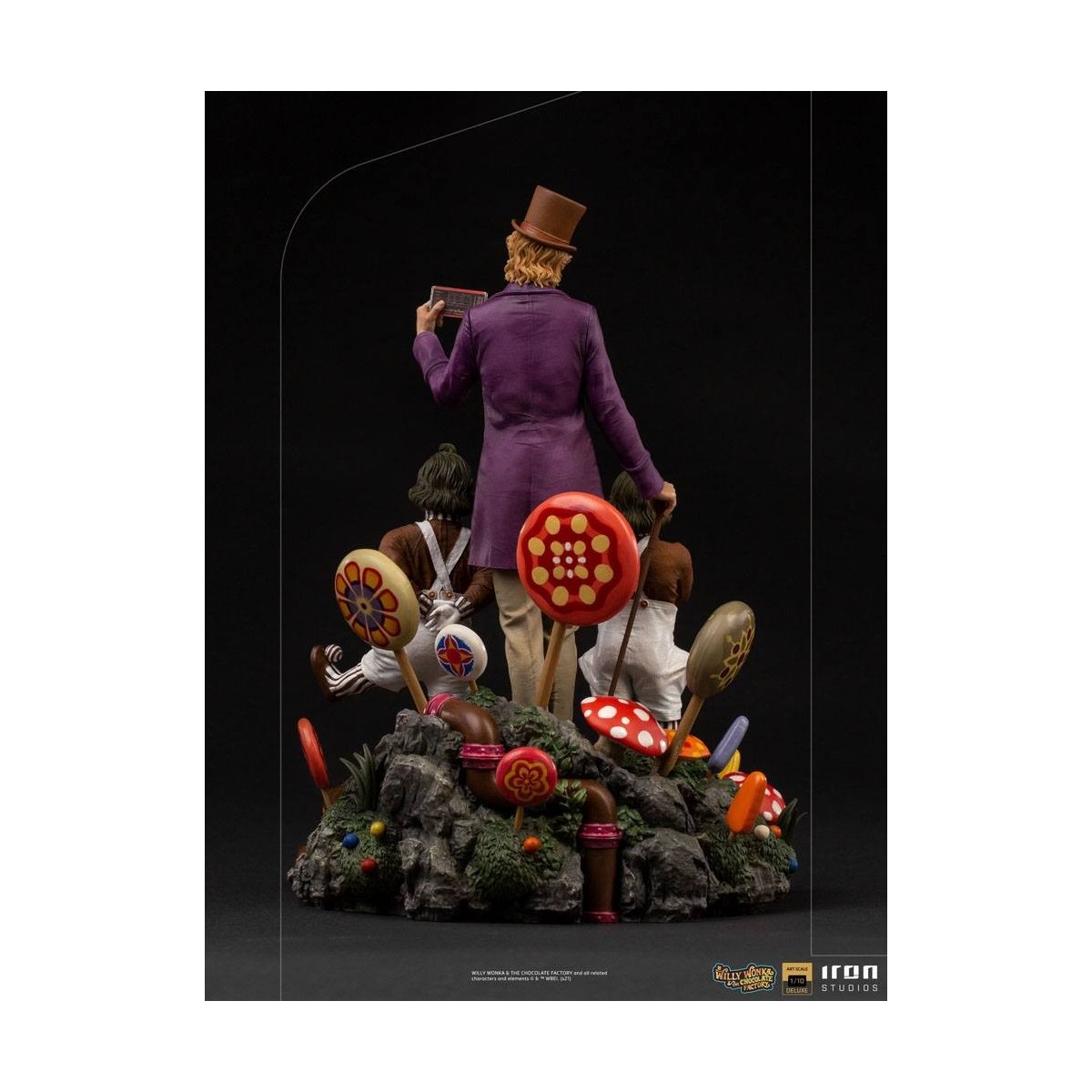 Iron Studios - Willy Wonka Charlie und die Schokoladenfabrik (1971) Deluxe Art Scale Statuette 1/10