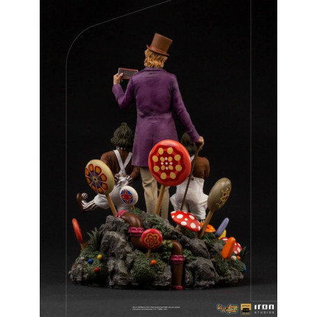 Iron Studios - Willy Wonka Charlie und die Schokoladenfabrik (1971) Deluxe Art Scale Statuette 1/10