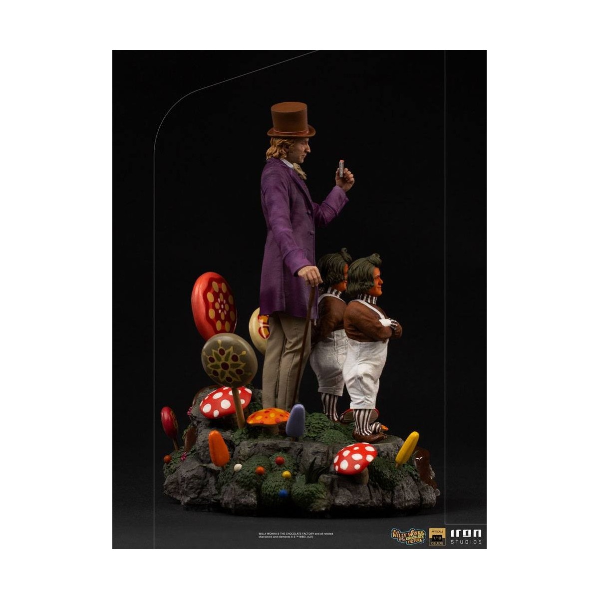 Iron Studios - Willy Wonka Charlie und die Schokoladenfabrik (1971) Deluxe Art Scale Statuette 1/10