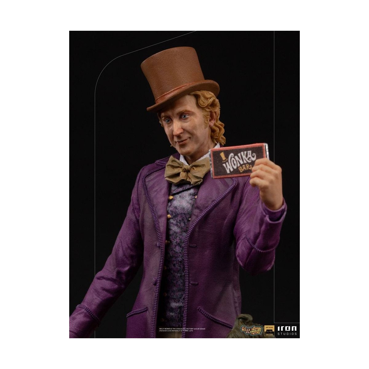 Iron Studios - Willy Wonka Charlie und die Schokoladenfabrik (1971) Deluxe Art Scale Statuette 1/10
