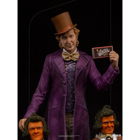 Iron Studios - Willy Wonka Charlie und die Schokoladenfabrik (1971) Deluxe Art Scale Statuette 1/10