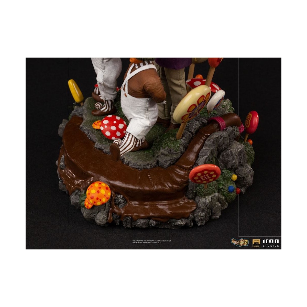 Iron Studios - Willy Wonka Charlie und die Schokoladenfabrik (1971) Deluxe Art Scale Statuette 1/10