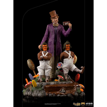 Iron Studios - Willy Wonka Charlie und die Schokoladenfabrik (1971) Deluxe Art Scale Statuette 1/10