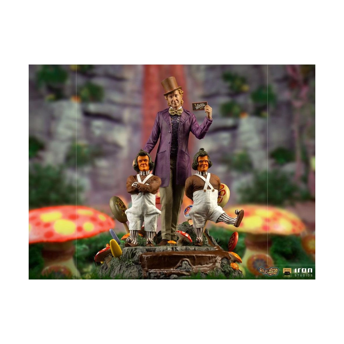 Iron Studios - Willy Wonka Charlie und die Schokoladenfabrik (1971) Deluxe Art Scale Statuette 1/10