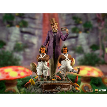 Iron Studios - Willy Wonka Charlie und die Schokoladenfabrik (1971) Deluxe Art Scale Statuette 1/10