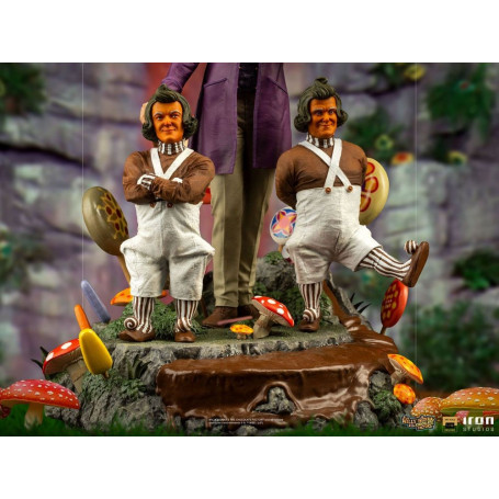 Iron Studios - Willy Wonka Charlie und die Schokoladenfabrik (1971) Deluxe Art Scale Statuette 1/10