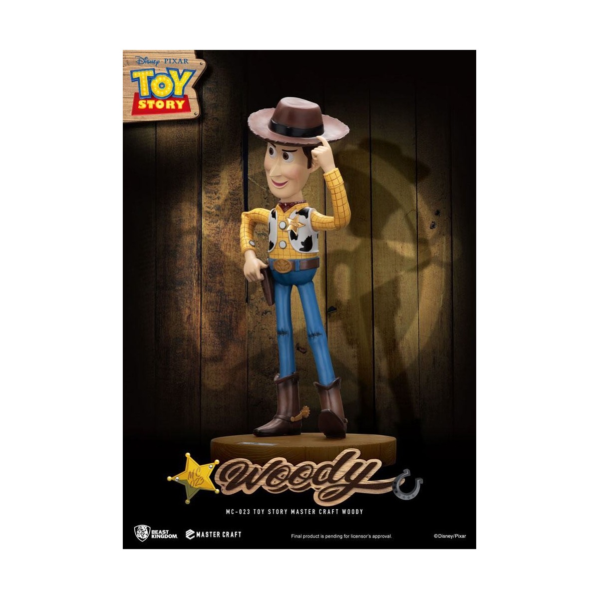 Königreich der Bestie Disney - Master Craft Toy Story - Woody