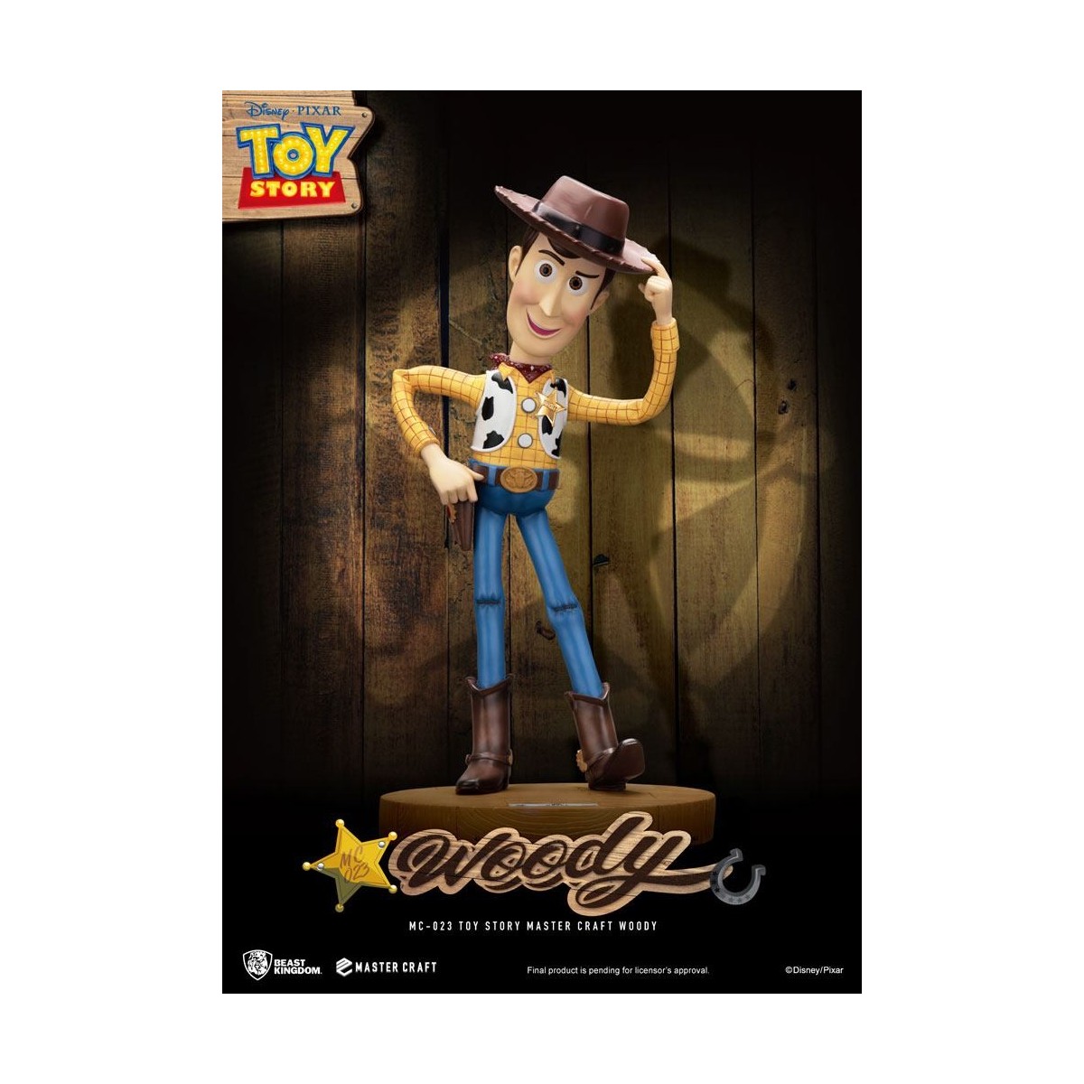 Königreich der Bestie Disney - Master Craft Toy Story - Woody