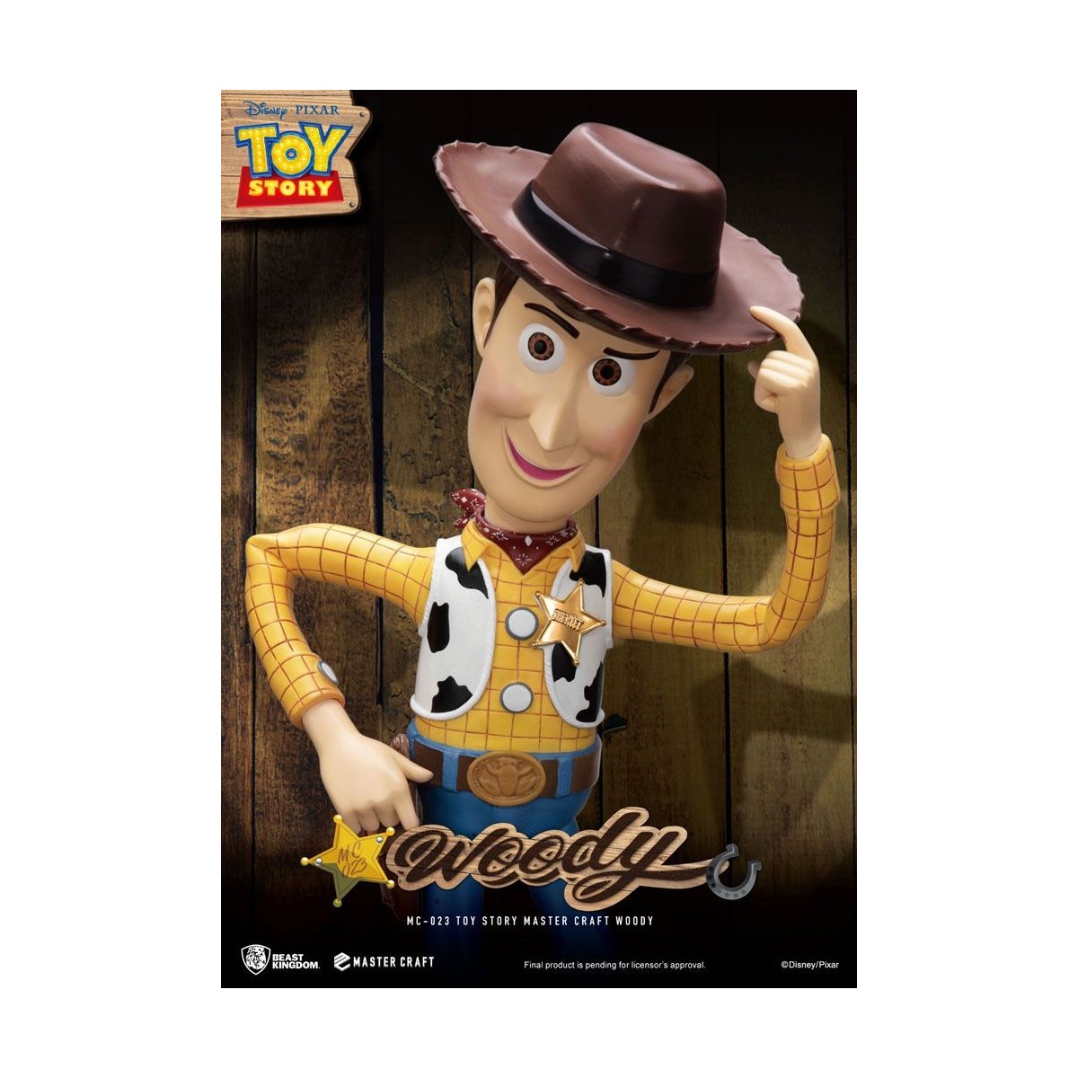 Königreich der Bestie Disney - Master Craft Toy Story - Woody