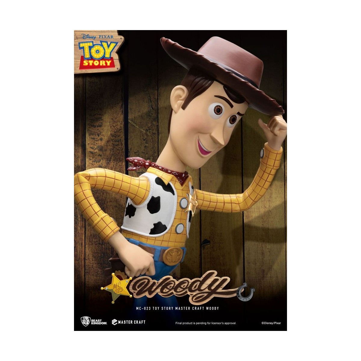 Königreich der Bestie Disney - Master Craft Toy Story - Woody