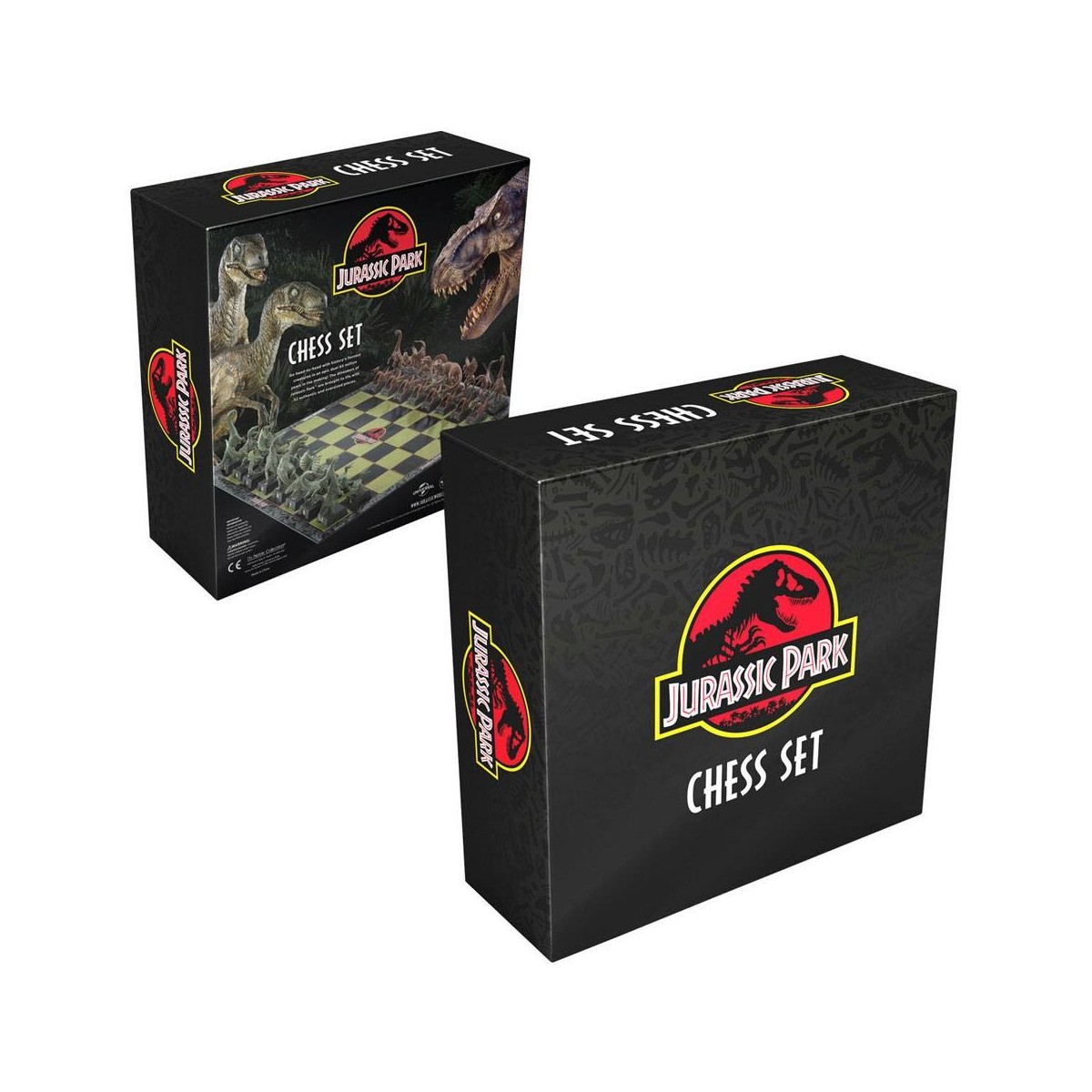 Noble Collection - Jurassic Park Schachspiel Dinosaurier
