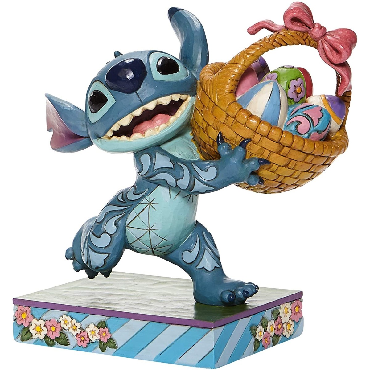 Disney Traditionen Lilo und Stich - Stitch läuft mit Osterkorb