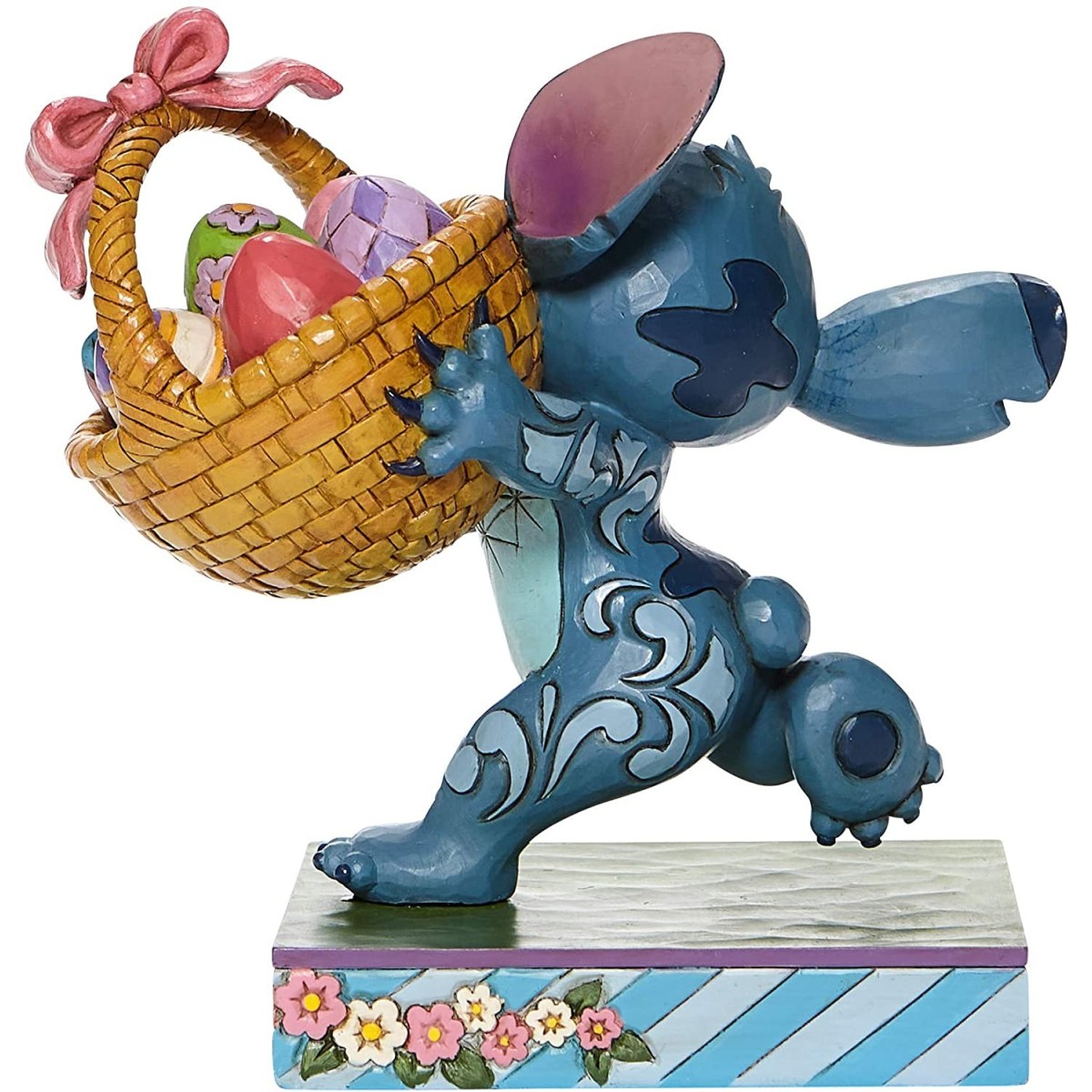Disney Traditionen Lilo und Stich - Stitch läuft mit Osterkorb