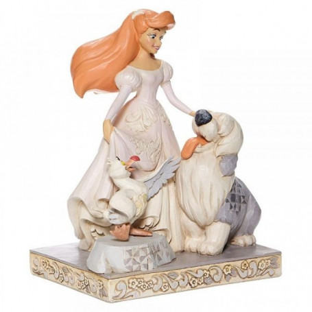 Enesco Disney Traditionen - Ariel Spirited Siren - WHITE WOODLAND