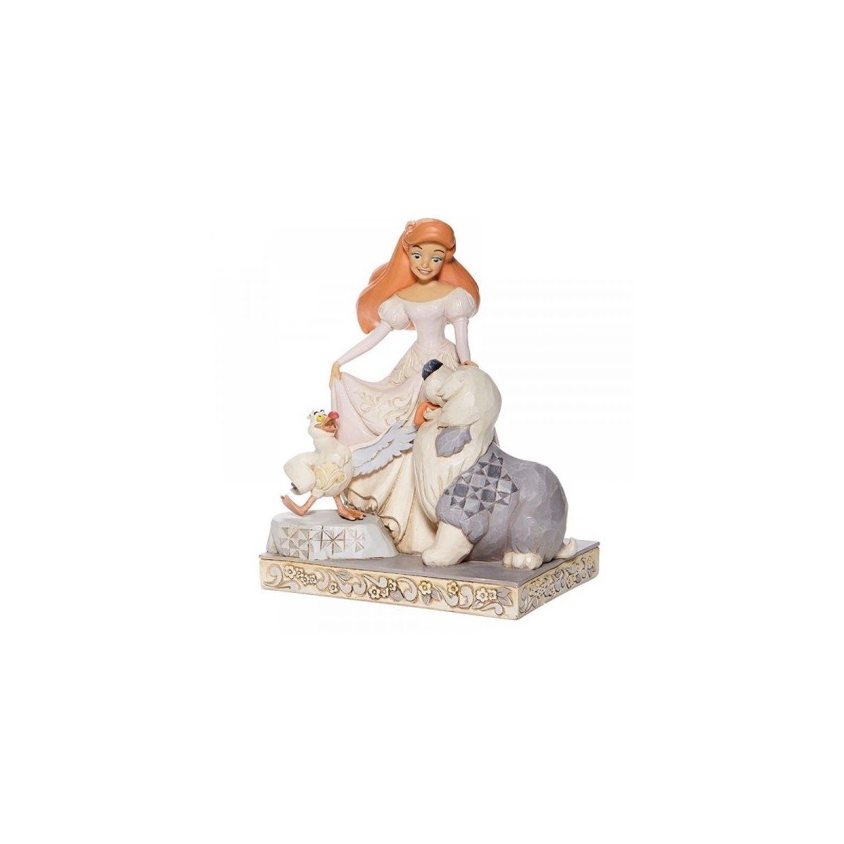 Enesco Disney Traditionen - Ariel Spirited Siren - WHITE WOODLAND