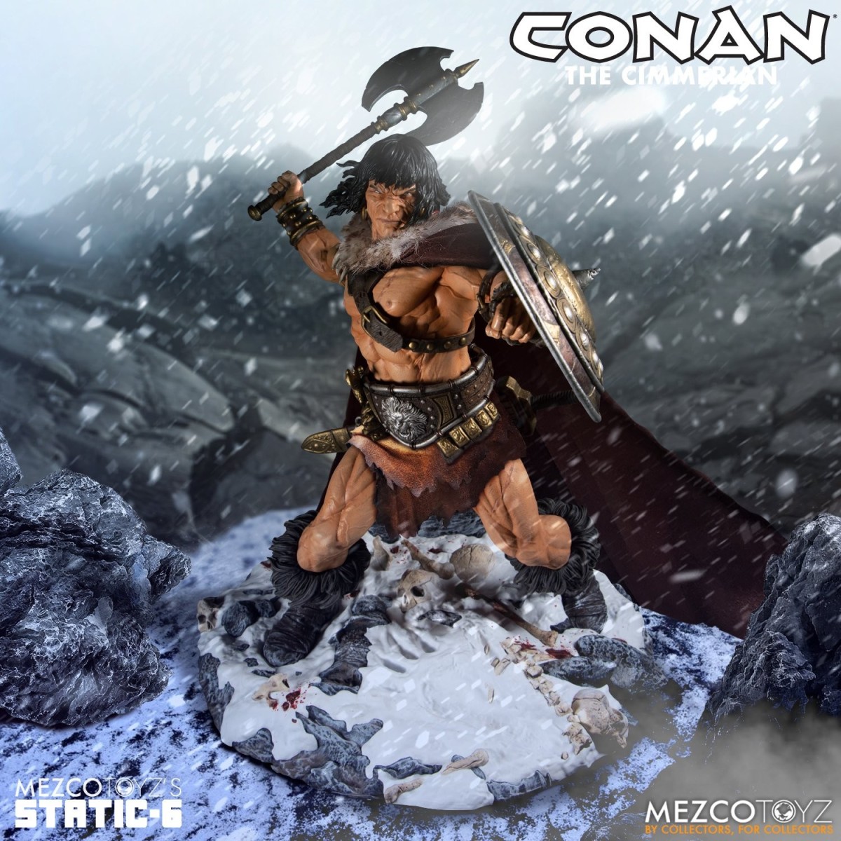 Mezco - Static 6 - Conan der Cimmerier 1/6 Statue