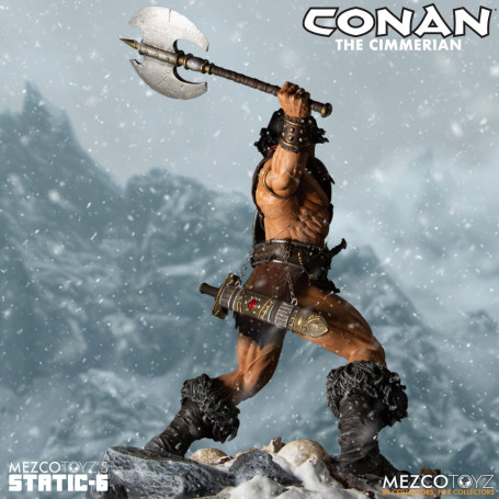 Mezco - Static 6 - Conan der Cimmerier 1/6 Statue