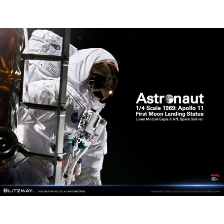 Blitzway - Astronaut Apollo 11: LM-5 A7L ver. 1/4 - Hybrid Superb Scale