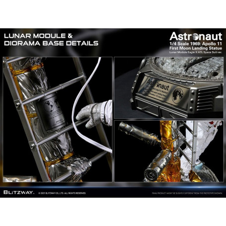 Blitzway - Astronaut Apollo 11: LM-5 A7L ver. 1/4 - Hybrid Superb Scale