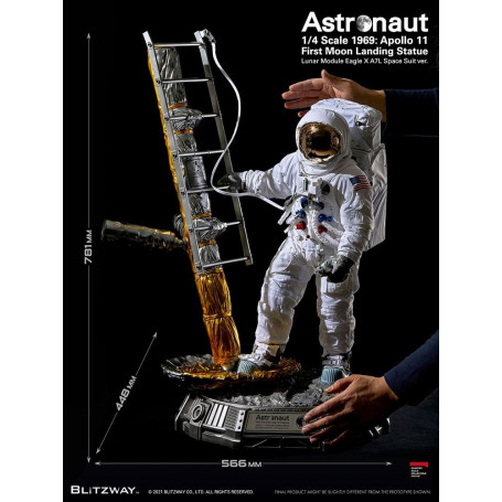 Blitzway - Astronaut Apollo 11: LM-5 A7L ver. 1/4 - Hybrid Superb Scale