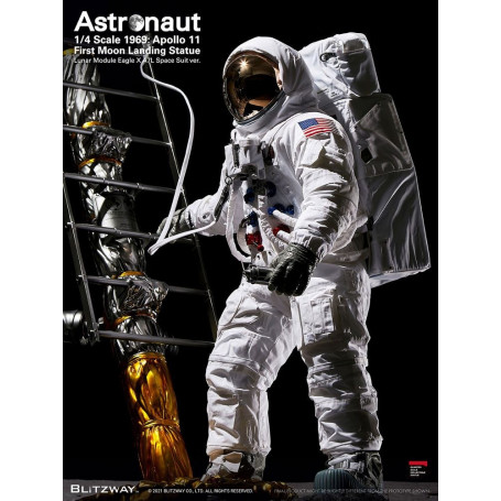 Blitzway - Astronaut Apollo 11: LM-5 A7L ver. 1/4 - Hybrid Superb Scale