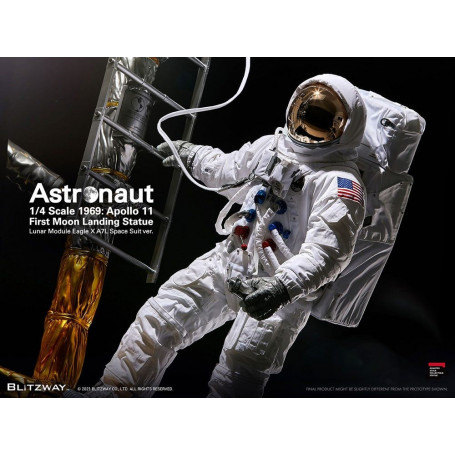 Blitzway - Astronaut Apollo 11: LM-5 A7L ver. 1/4 - Hybrid Superb Scale
