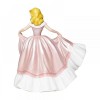 Disney Haute Couture - Cinderella im rosa Kleid