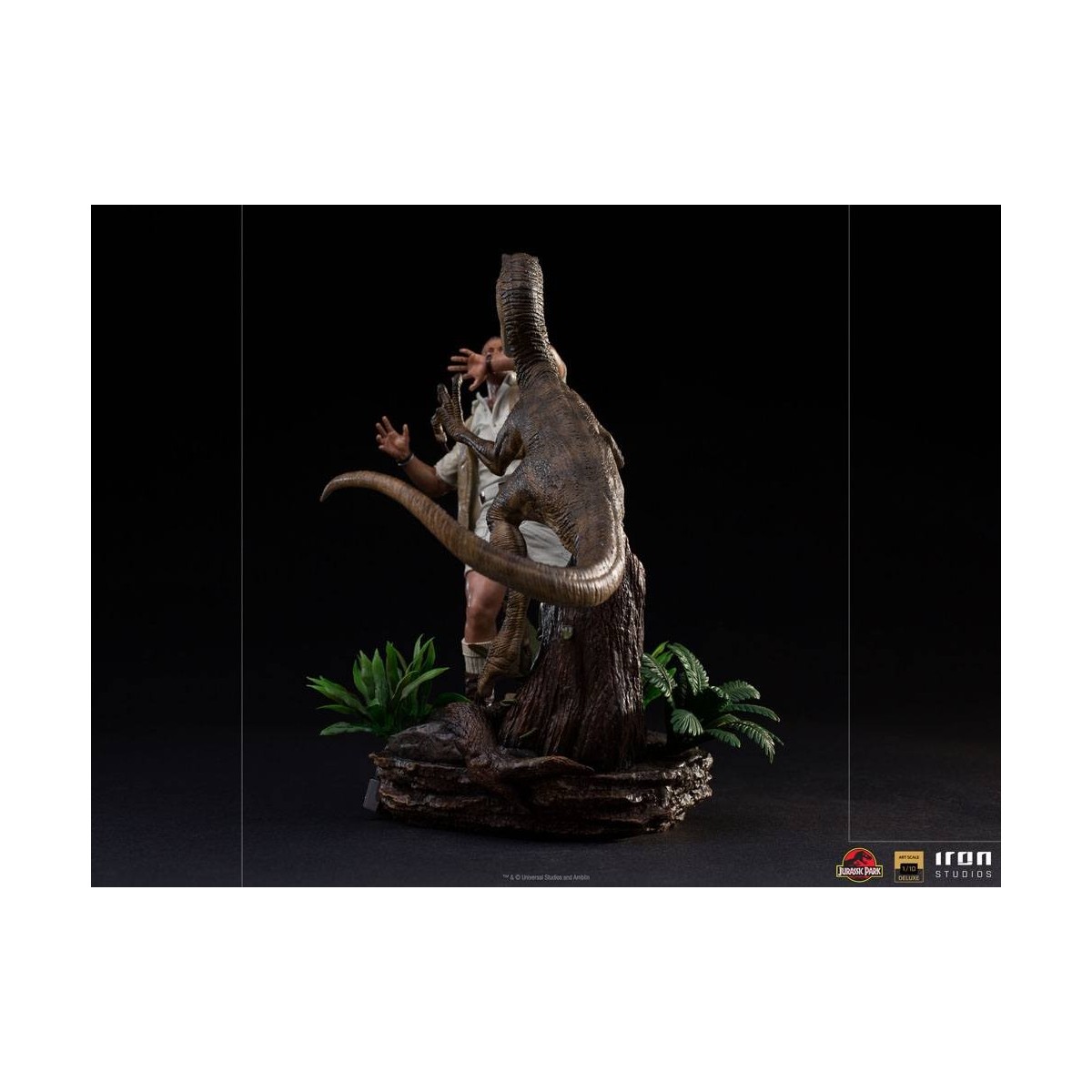 Iron Studios - Clever Girl - Jurassic Park 1/10 Deluxe Art Scale