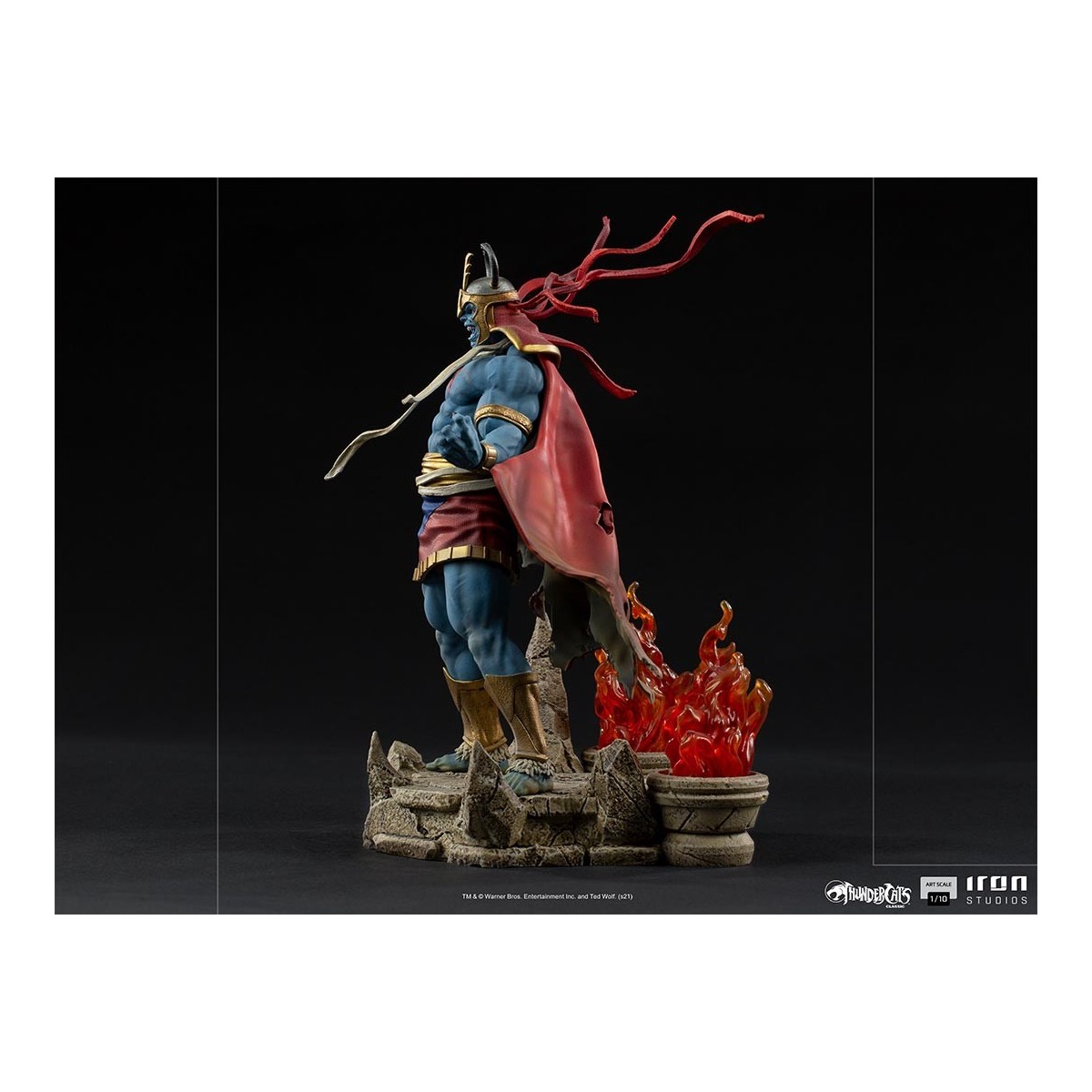 Iron Studios - BDS Kunst Maßstab 1/10 - Donnerkatzen - Pantero - Panthro - Cosmocats - 18cm