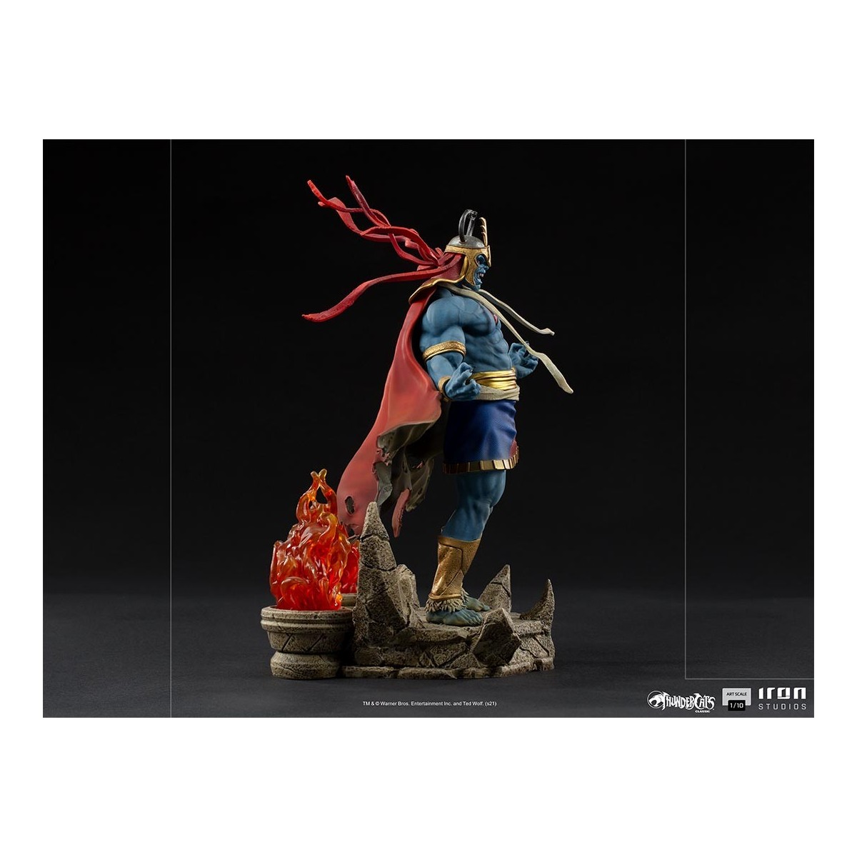 Iron Studios - BDS Kunst Maßstab 1/10 - Donnerkatzen - Pantero - Panthro - Cosmocats - 18cm