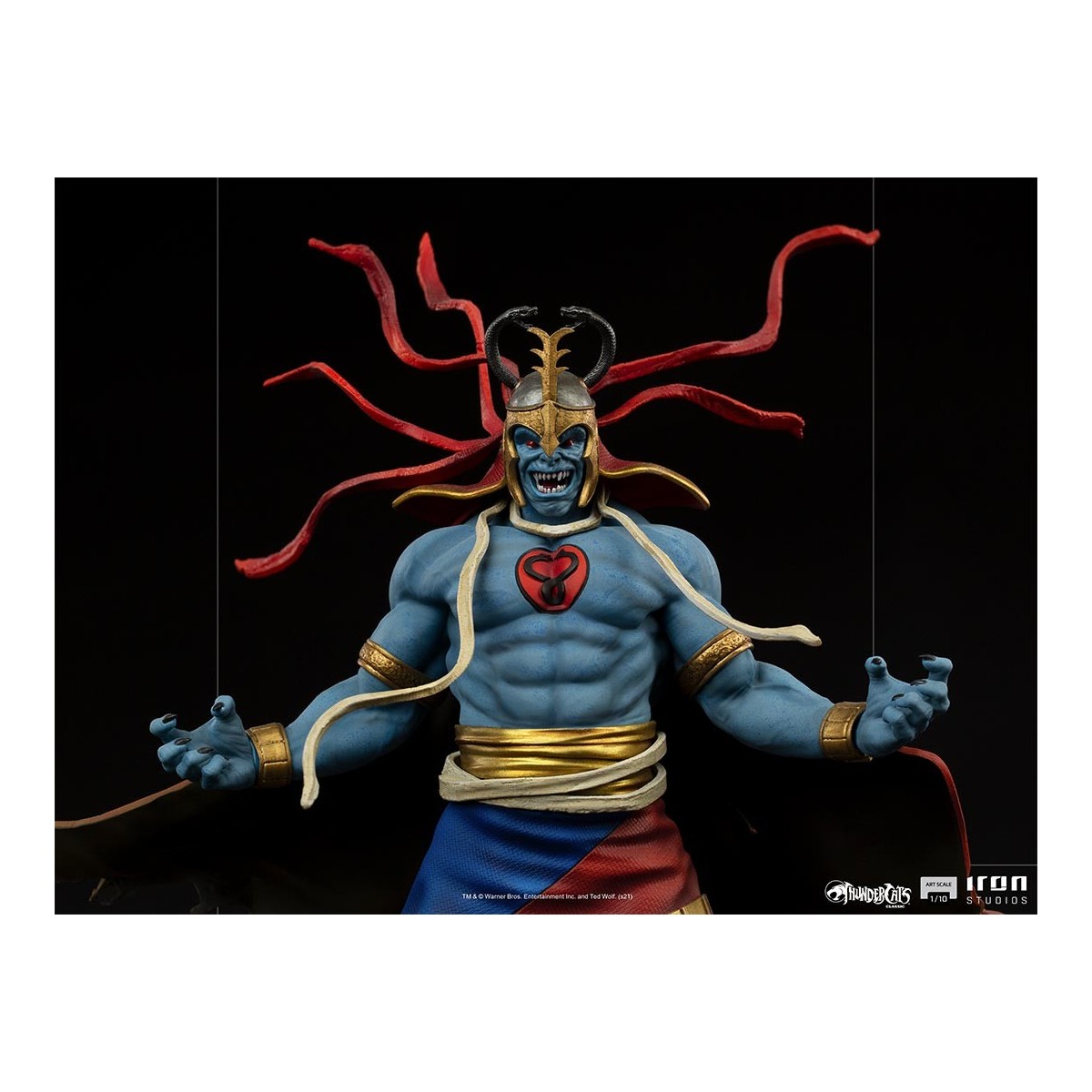Iron Studios - BDS Kunst Maßstab 1/10 - Donnerkatzen - Pantero - Panthro - Cosmocats - 18cm