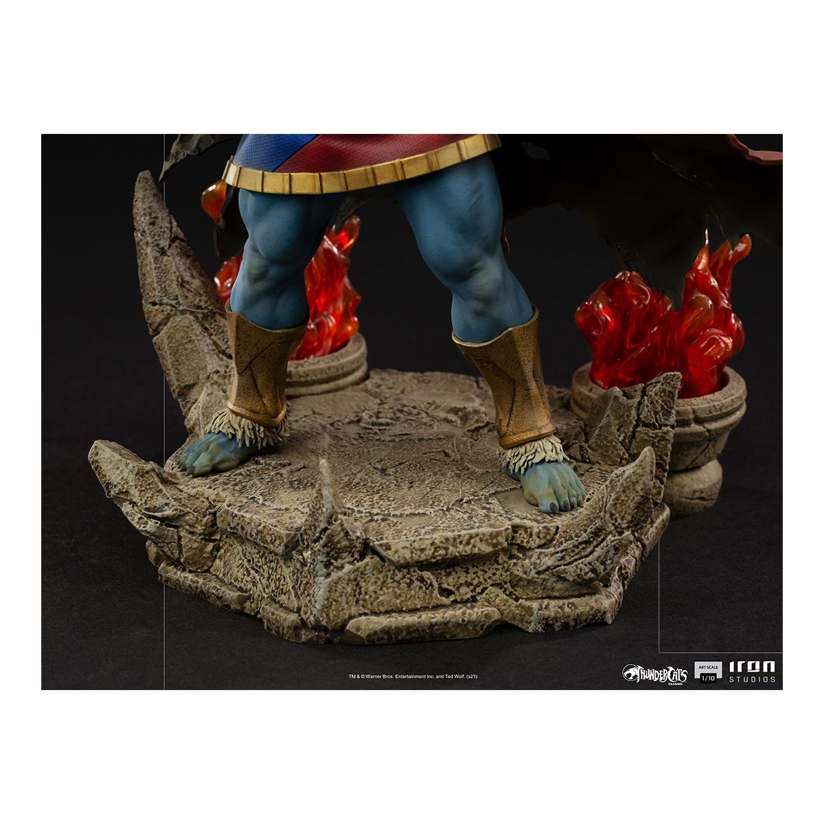 Iron Studios - BDS Kunst Maßstab 1/10 - Donnerkatzen - Pantero - Panthro - Cosmocats - 18cm