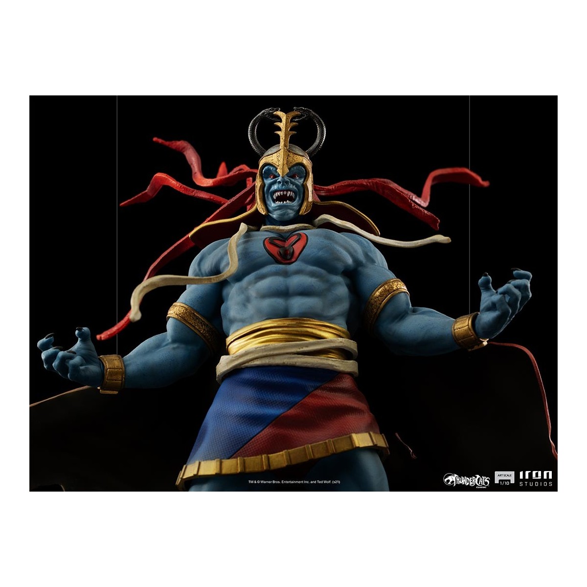 Iron Studios - BDS Kunst Maßstab 1/10 - Donnerkatzen - Pantero - Panthro - Cosmocats - 18cm
