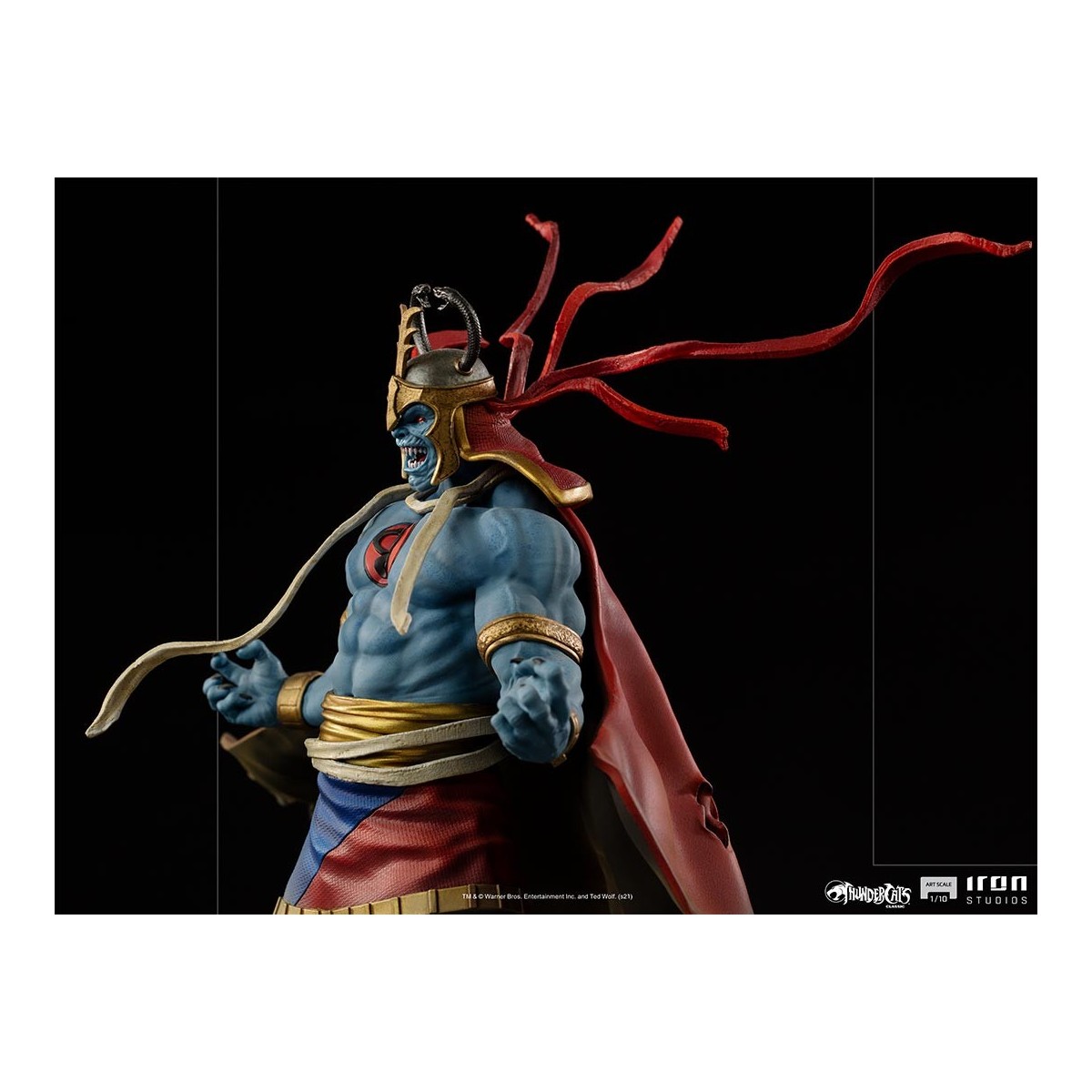 Iron Studios - BDS Kunst Maßstab 1/10 - Donnerkatzen - Pantero - Panthro - Cosmocats - 18cm