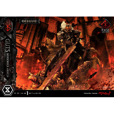 Prime 1 Studio Berserk - Guts Berserker Rüstung "Rage Edition" 1/4 - Deluxe Version