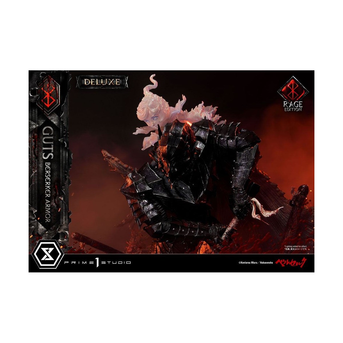 Prime 1 Studio Berserk - Guts Berserker Rüstung "Rage Edition" 1/4 - Deluxe Version
