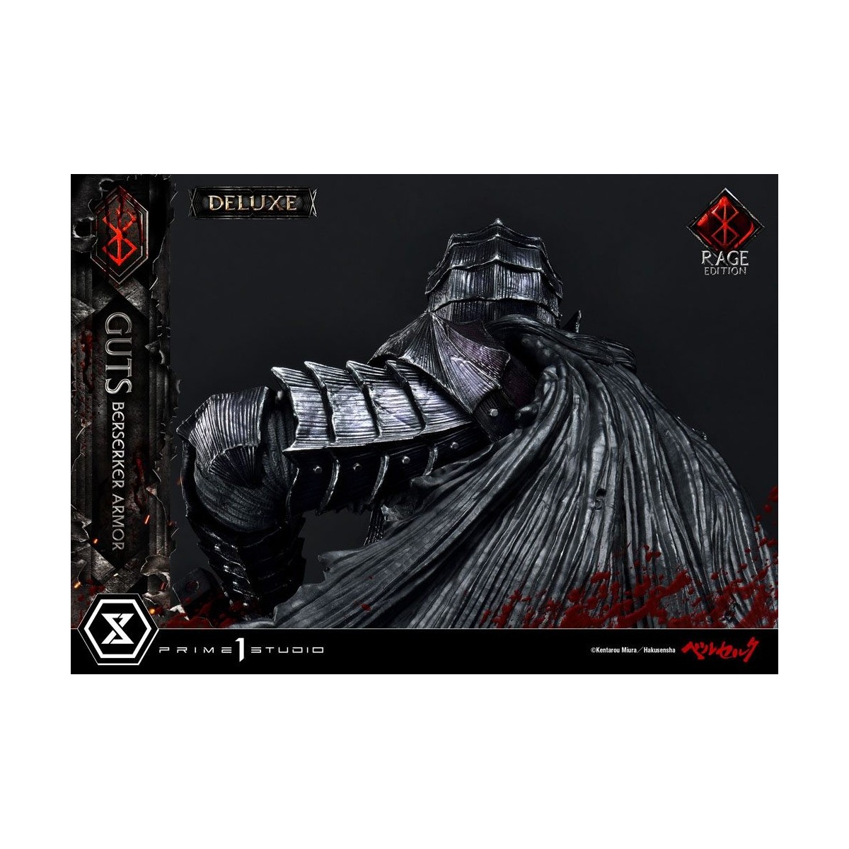 Prime 1 Studio Berserk - Guts Berserker Rüstung "Rage Edition" 1/4 - Deluxe Version