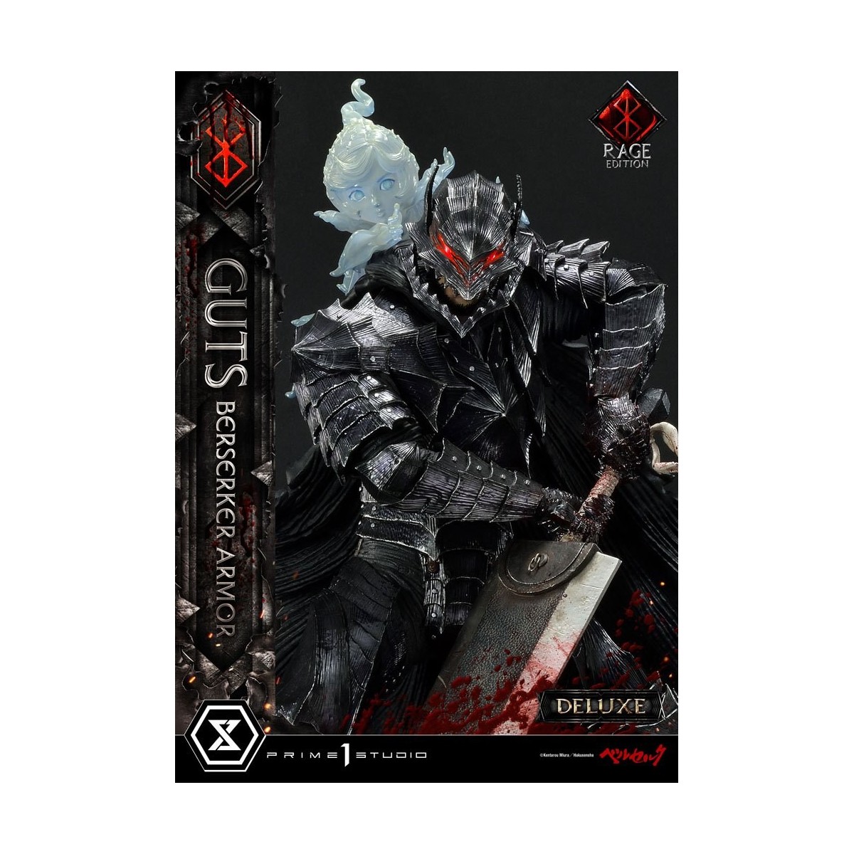 Prime 1 Studio Berserk - Guts Berserker Rüstung "Rage Edition" 1/4 - Deluxe Version