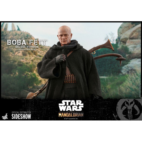 Hot Toys Star Wars The Mandalorian Boba Fett Deluxe Version 1/6 Movie Masterpiece