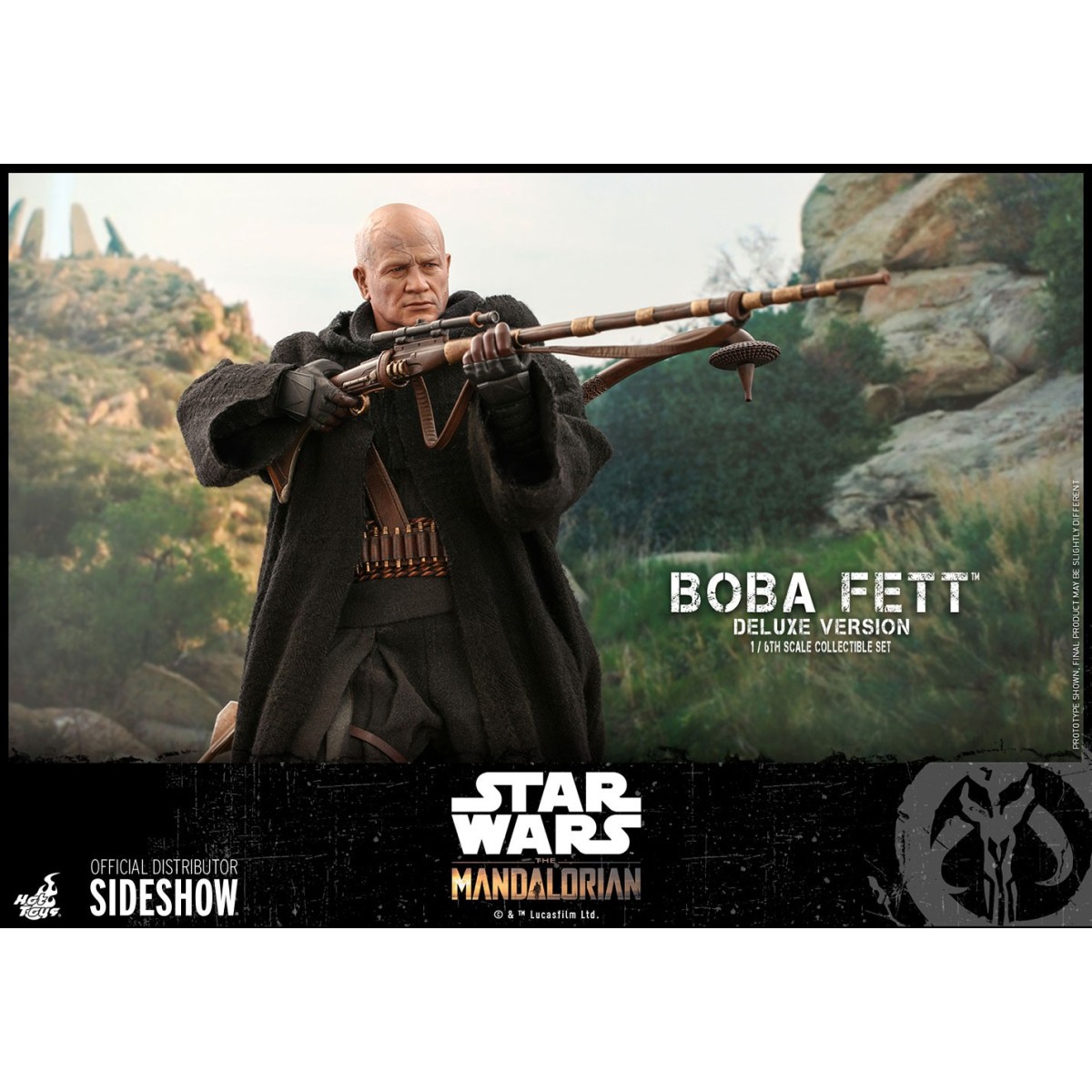 Hot Toys Star Wars The Mandalorian Boba Fett Deluxe Version 1/6 Movie Masterpiece
