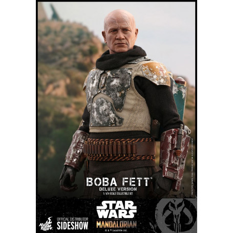 Hot Toys Star Wars The Mandalorian Boba Fett Deluxe Version 1/6 Movie Masterpiece