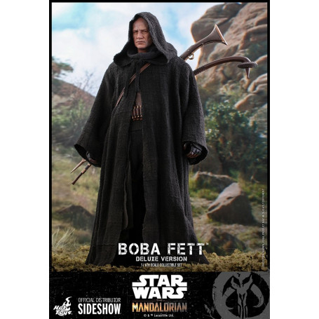 Hot Toys Star Wars The Mandalorian Boba Fett Deluxe Version 1/6 Movie Masterpiece