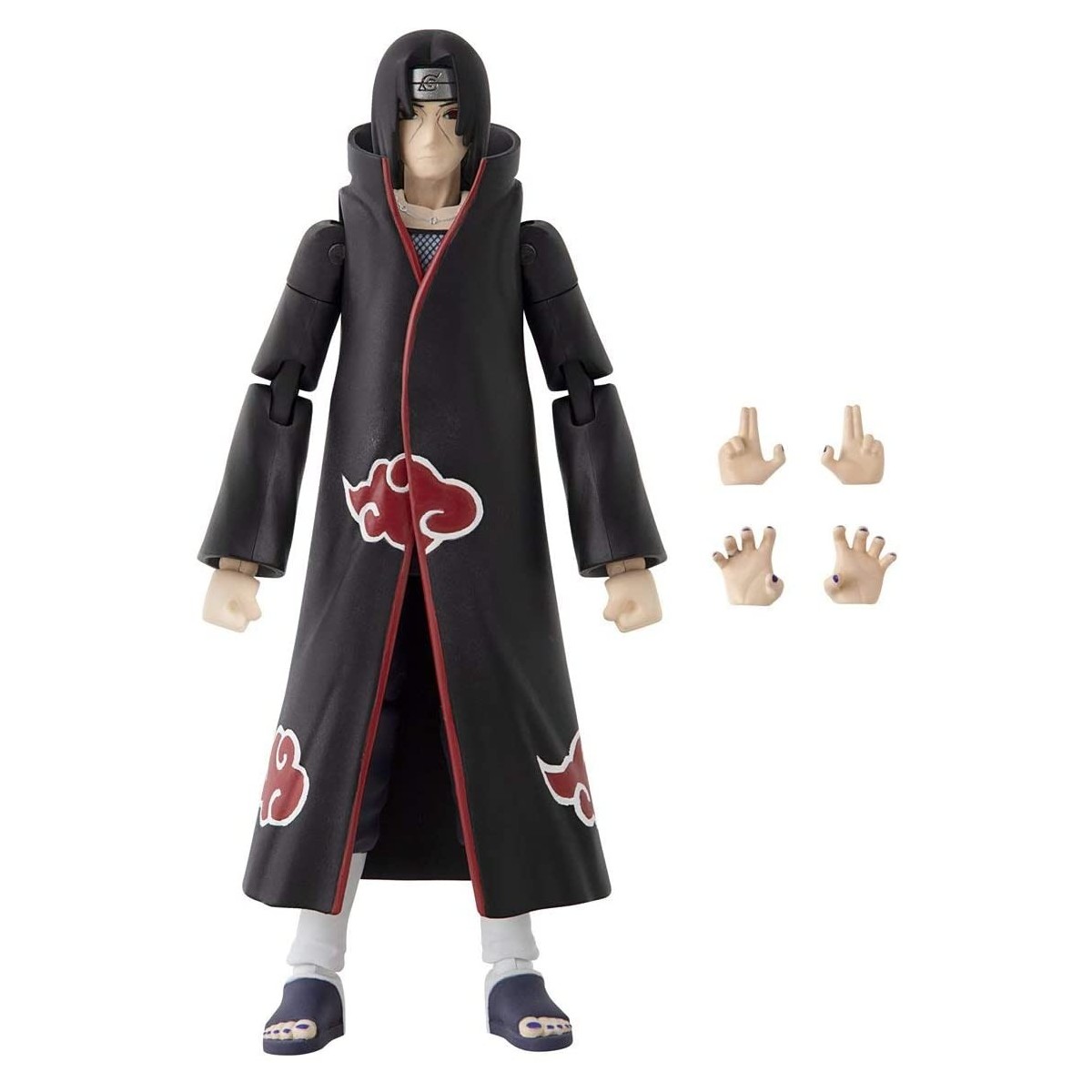 Bandai Anime-Helden - Naruto Shippuden - Naruto - Sasuke - Kakashi - 15cm