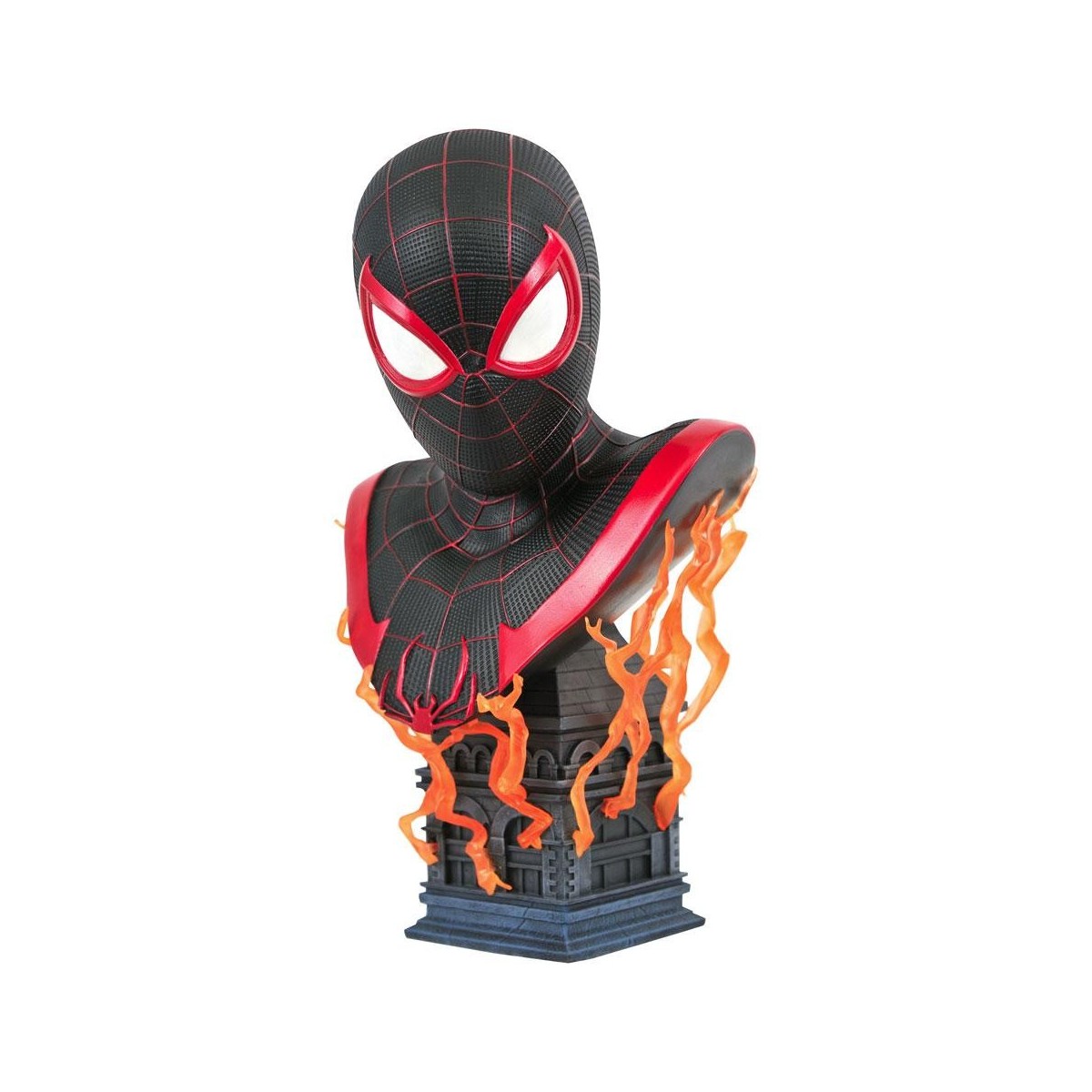 Diamond Select Toys - Gamerverse Miles Morales Büste - LEGENDS IN 3D - Marvel