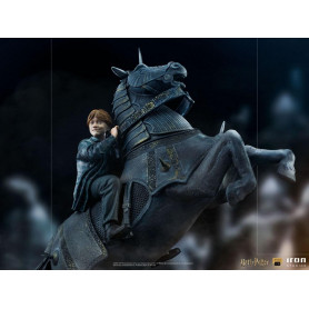 Iron Studios - Harry Potter - Ron Weasley beim Zauberer-Schach BDS Deluxe Art Scale 1/10