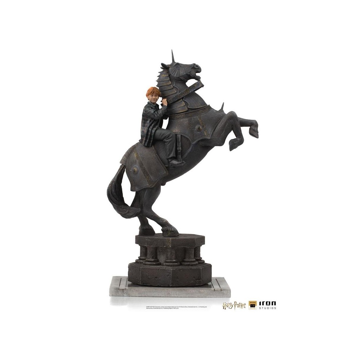 Iron Studios - Harry Potter - Ron Weasley beim Zauberer-Schach BDS Deluxe Art Scale 1/10